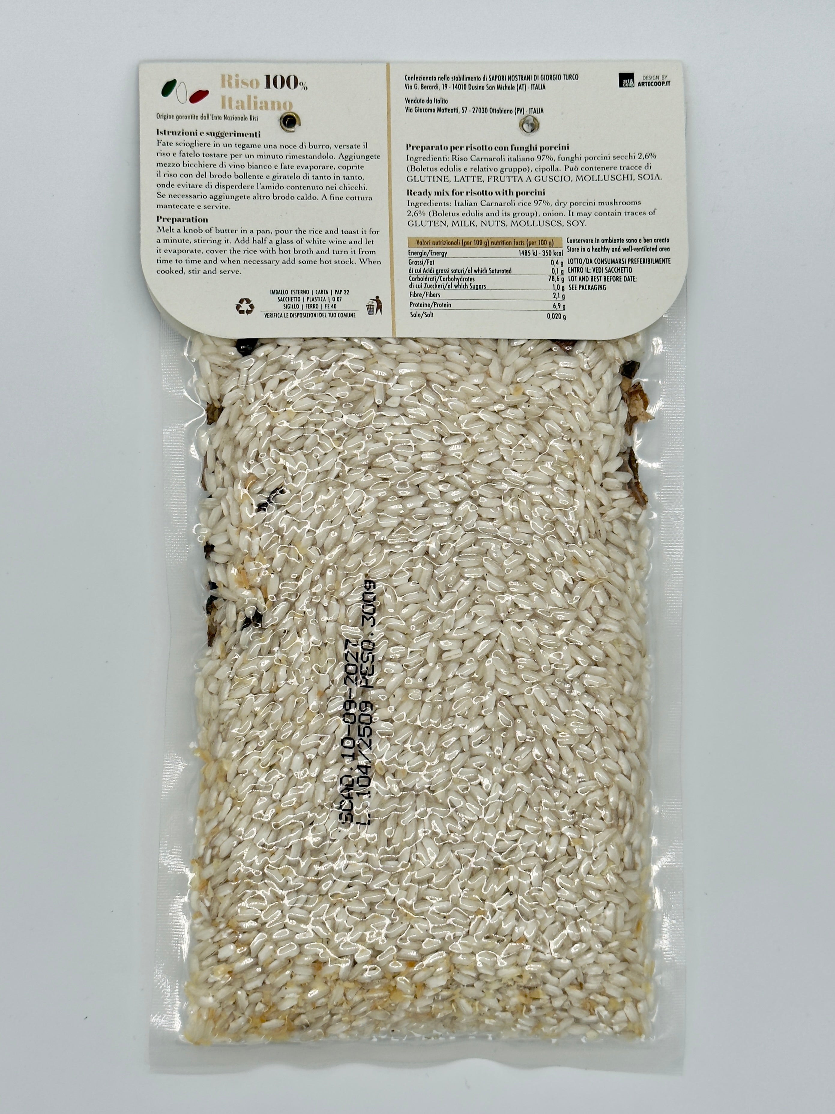 RISOTTO FUNGHI PORCINI