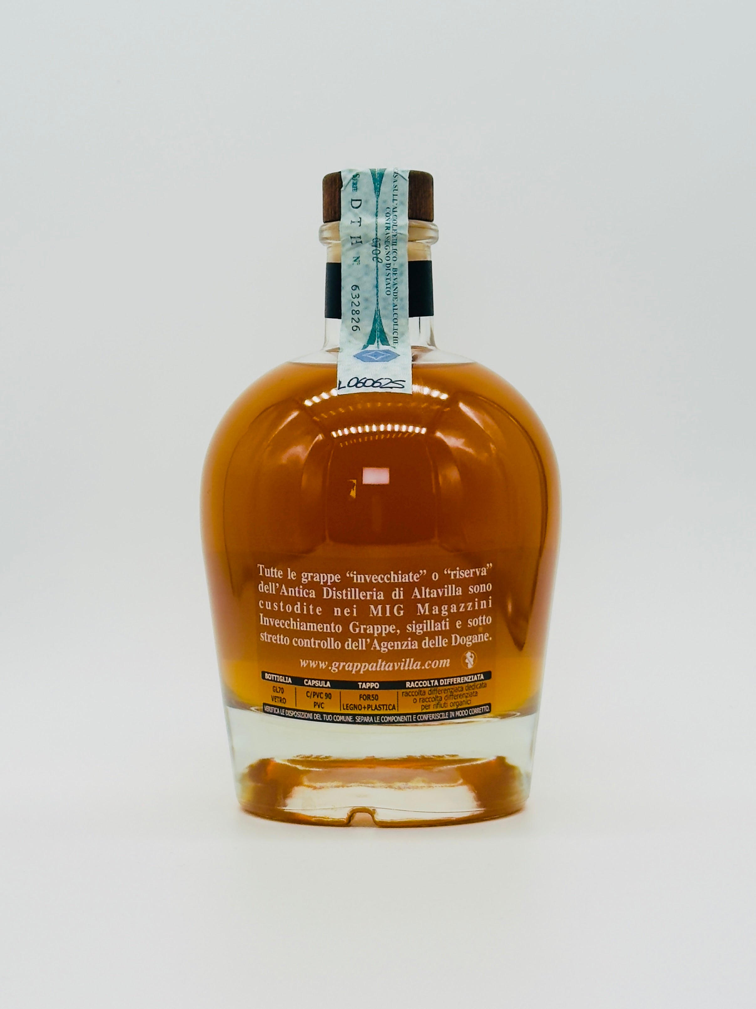 GRAPPA DI BARBERA NON FILTRATA