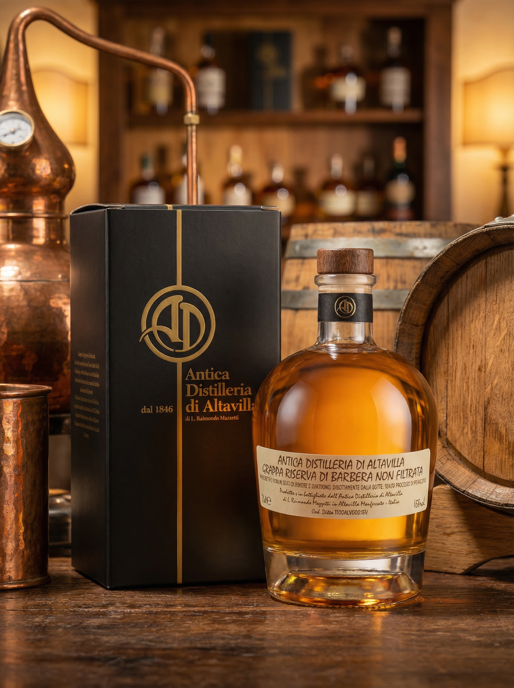 GRAPPA DI BARBERA NON FILTRATA